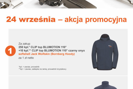 BLUM PROMOCJA - ZAWIASY